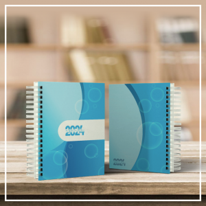 AGENDA COM CAPA PERSONALIZADA Papel offset 90g 14X20 CM 4X0 350 Páginas Capa Dura, wi-ro 