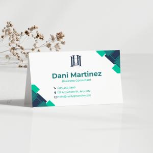 Cartão de visita Fotográfico Papel fotográfico 260g 9x5,5cm 4x0  Corte Reto 